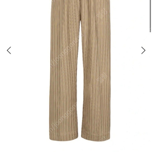 킴스어패럴 띠서울 플리츠 일자팬츠 베이지 새상품