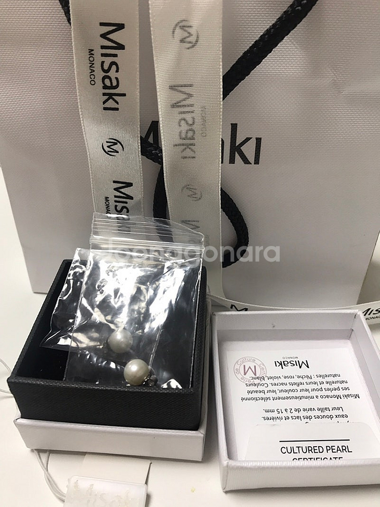 새상품)스와로브스키 목걸이 미사키 진주귀걸이 MIU M...--2