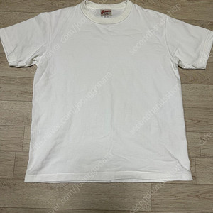 (XL) 브론슨 탐스킨 루프휠 튜블라 티셔츠 화이트