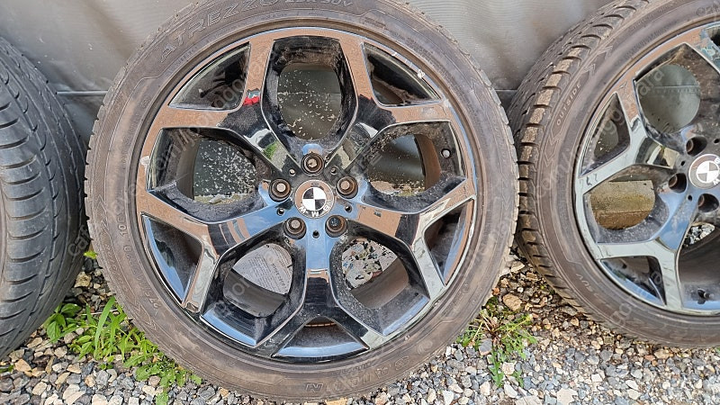 20인치 BMW E71 X6 순정 축구공 블랙 휠타이어 한대분 150만원--2