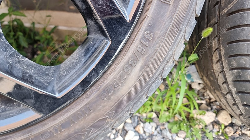 20인치 BMW E71 X6 순정 축구공 블랙 휠타이어 한대분 150만원--9