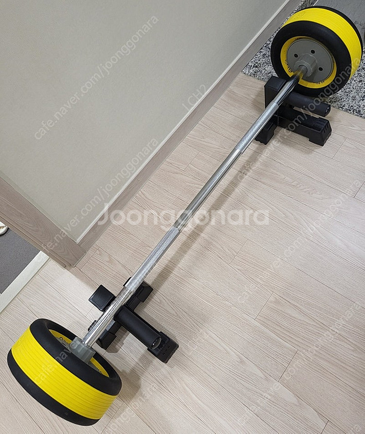 누벨 아령 덤벨 22.75kg 2개 롱바벨 세트 단품 ...--0