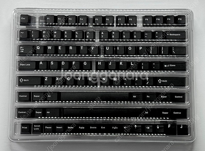 Linworks WOB 키보드 키캡 (린삼 블랙이색)--1