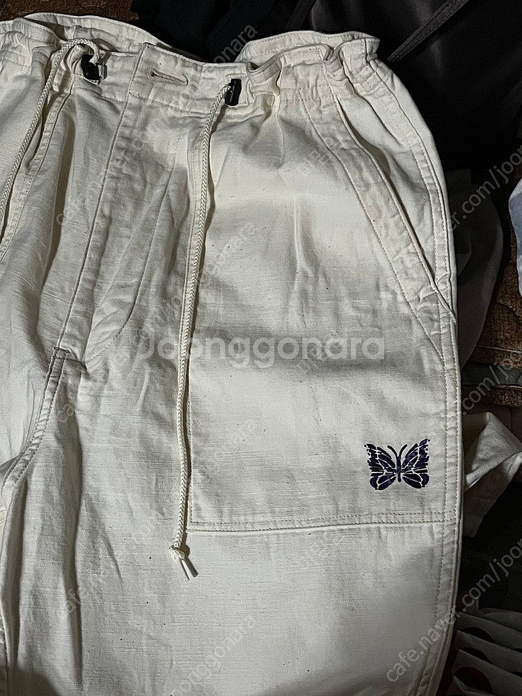 니들스 NEEDLES String Fatigue Pant - Back Sateen - White 24S/S--0