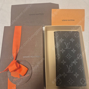 [정품] 남자 루이비통 모노그램 쉐도우 장지갑