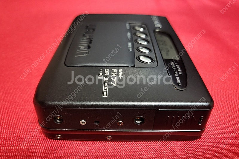 소니워크맨 WM-FX77 깨끗한 박스풀셋 정상작동품--8