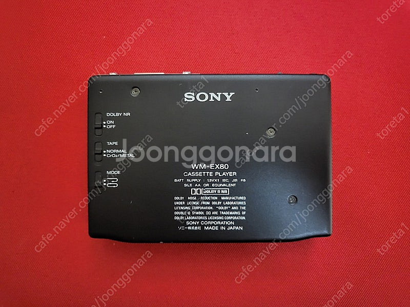 소니워크맨 WM-EX80 정상작동품--1