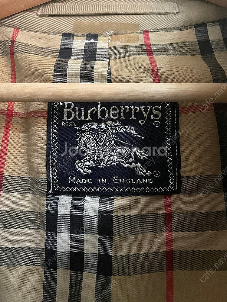 버버리 빈티지 트렌치 코트--1