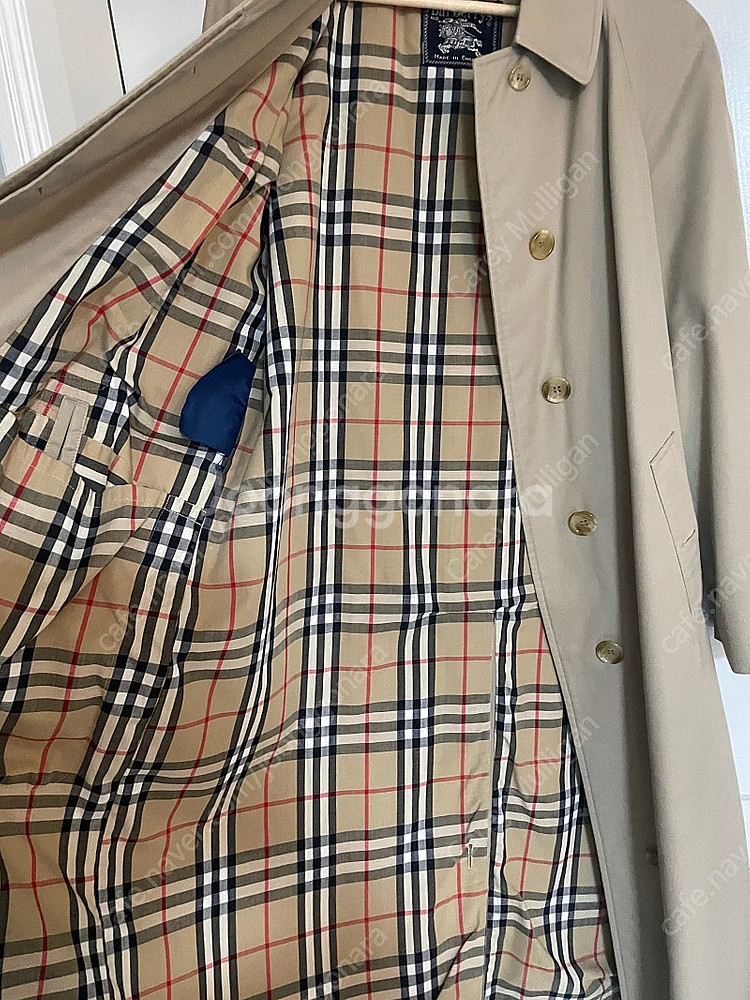 버버리 빈티지 트렌치 코트--5