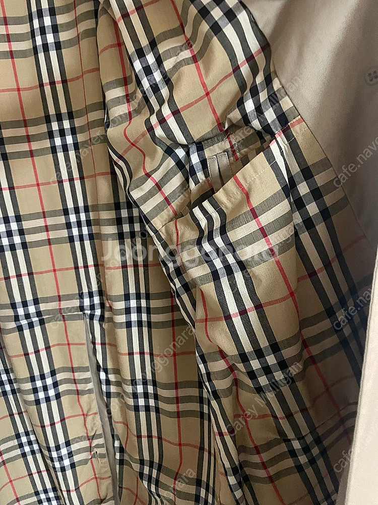 버버리 빈티지 트렌치 코트--7