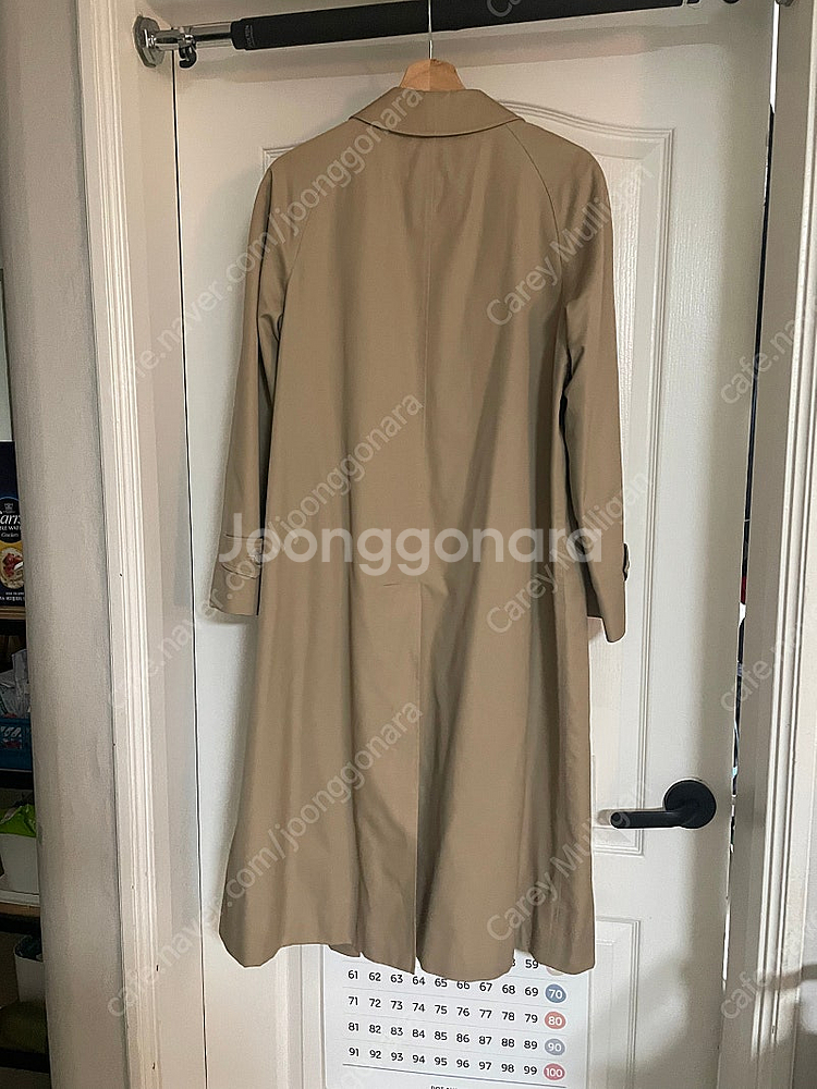 버버리 빈티지 트렌치 코트--8