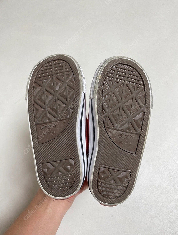 컨버스키즈 스누피 콜라보(150/1회 착용) 이미지