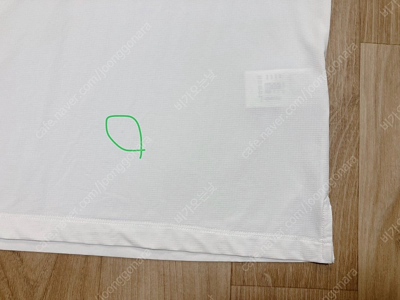 택포 ) 남성100 미착용 새제품 파리게이츠 긴팔카라티 팝니다 이미지