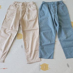 탑텐 면바지 140사이즈 2개 일괄 만원