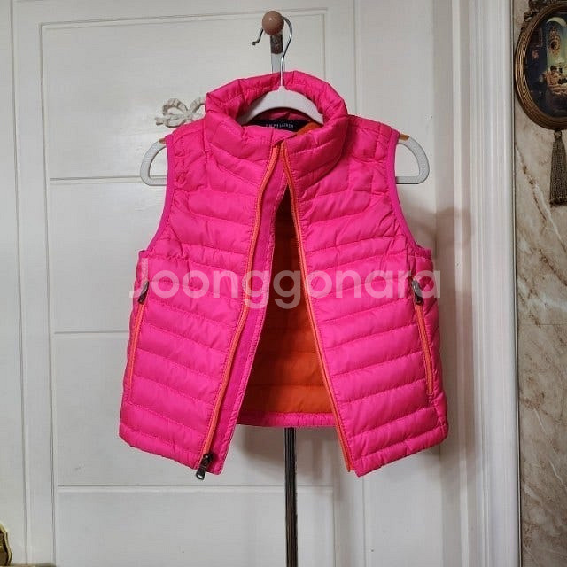 120호 (6) 폴로 키즈 덕다운 경량 패딩 조끼 / 랄프로렌 점퍼 키즈 유아 닥스 빈폴 오리털--1