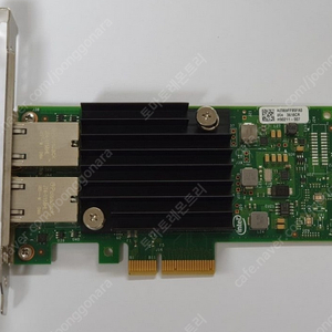 인텔 X710-T4L 쿼드, X550-T2 , X540-T2, 에뮬렉스 OCE14102-NT, 브로드컴 10G 듀얼 랜카드 ( 10기가 RJ45 2포트 ) - 시놀로지 등 NAS