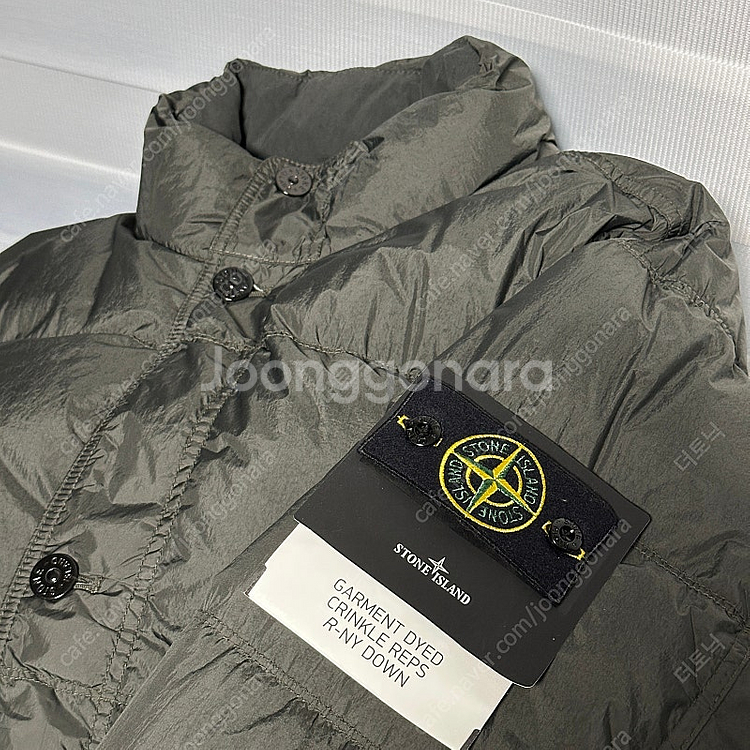 스톤아일랜드 24fw 크링클랩스 논후드 리드그레이(L)...--1
