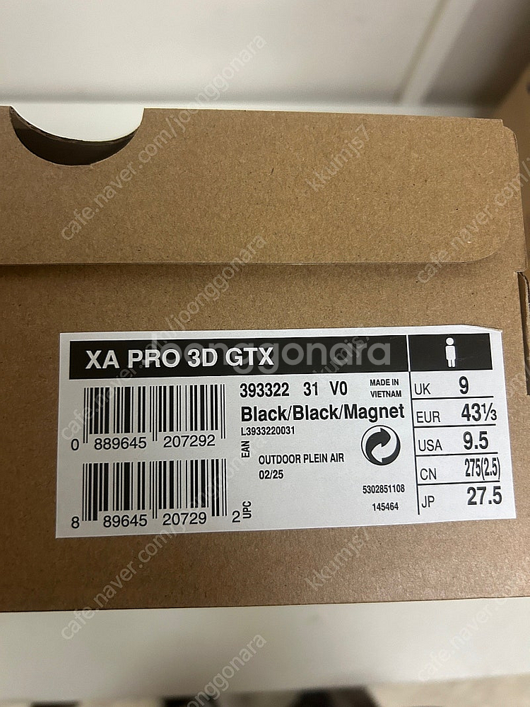 가격내림 [ 일본정품] 살로몬 트레일화 XA PRO 3...--0