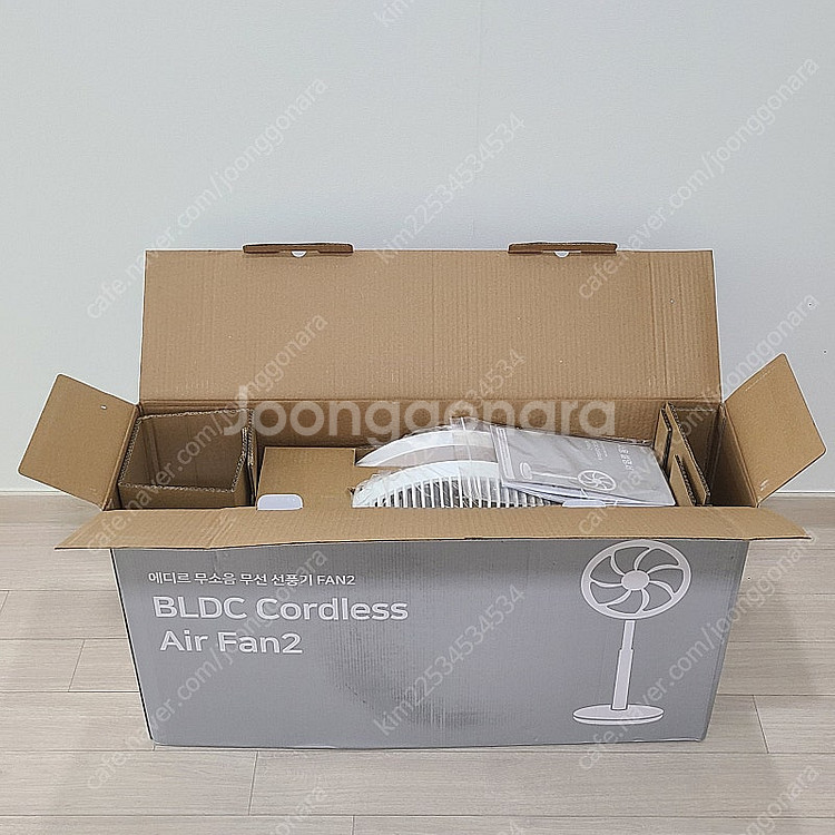 에디르 BLDC 무소음 무선 선풍기 FAN2--0