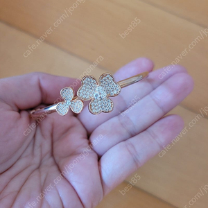 플라워 도금팔찌