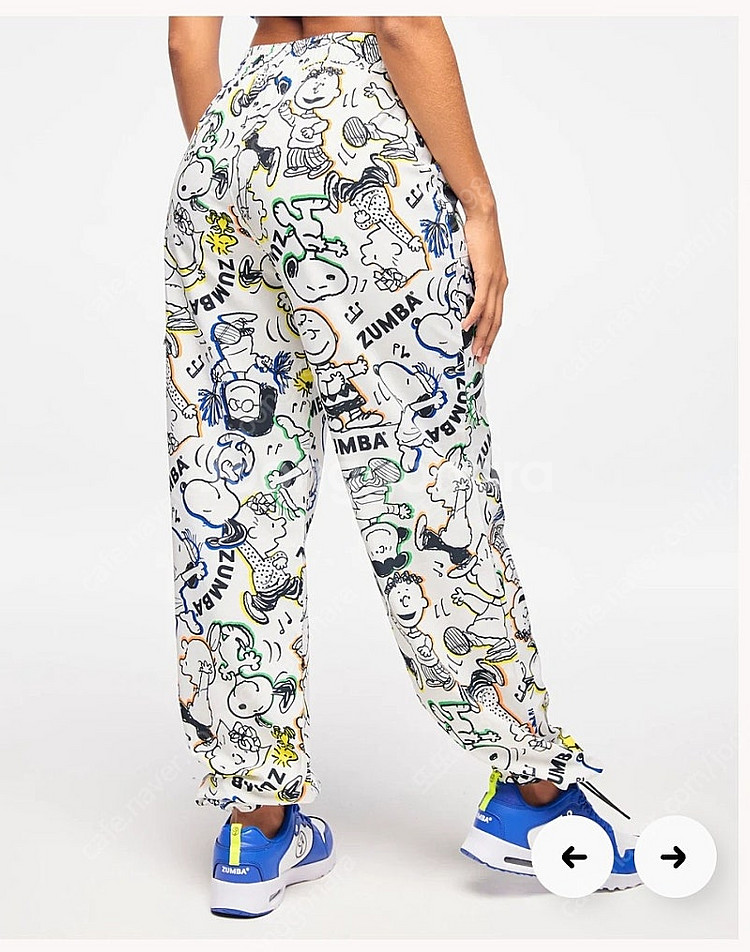 줌바웨어 스누피 카고배기팬츠 M--1