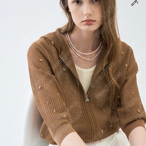 완판 정품 랑방니트후드 점퍼