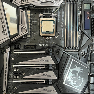 i9 9900ks, msi z390 godlike, 3RSYS Socoool 라니 SE 360 ARGB 화이트