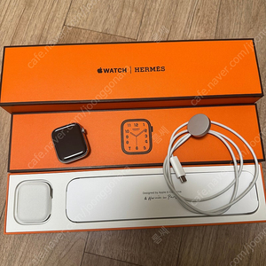 애플워치7 에르메스 실버 스테인리스 45mm 셀룰러