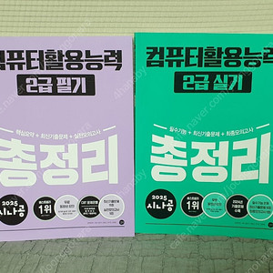 컴퓨터활용능력2급 필기 실기 (시나공)