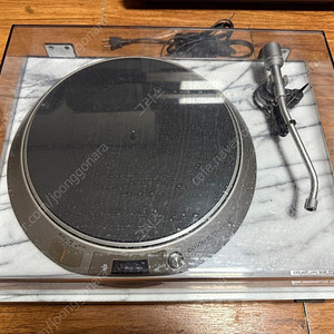 데논 DP-1800 대리석 턴테이블
