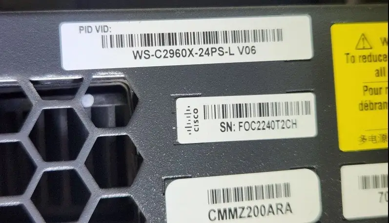 CISCO Catalyst 2960-X Series 네트워크랙, Fujix 845N0014 Remote Panel 이미지
