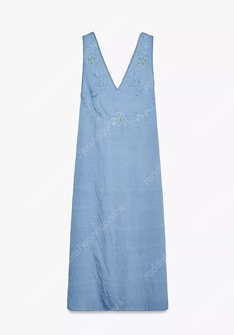 새상품) 자라 s 미디 자수 원피스 한섬 코스 마시모두띠 bcbg 빈폴 가니 비이커 마랑 스타일 이미지