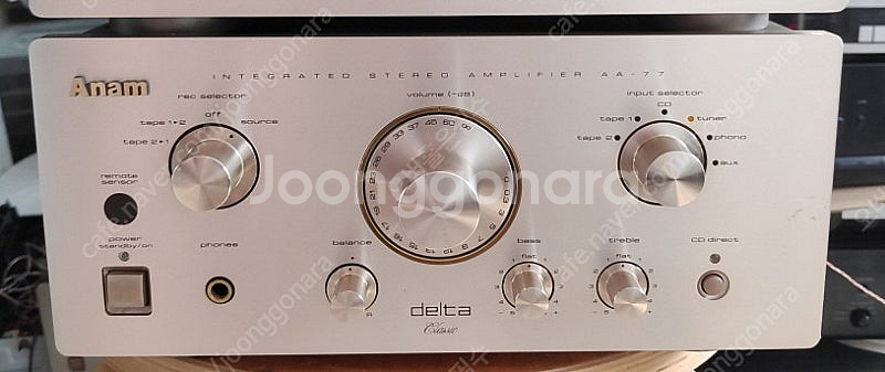 풀오버홀 작업된 아남 AA-77 / 호환리모컨--0