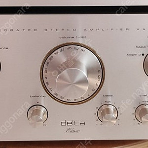 풀오버홀 작업된 아남 AA-77 / 호환리모컨