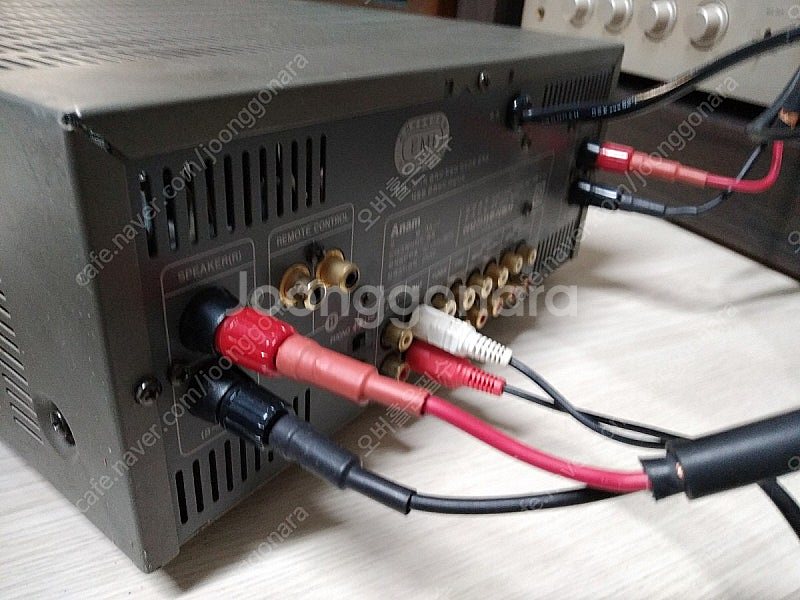 풀오버홀 작업된 아남 AA-77 / 호환리모컨--1