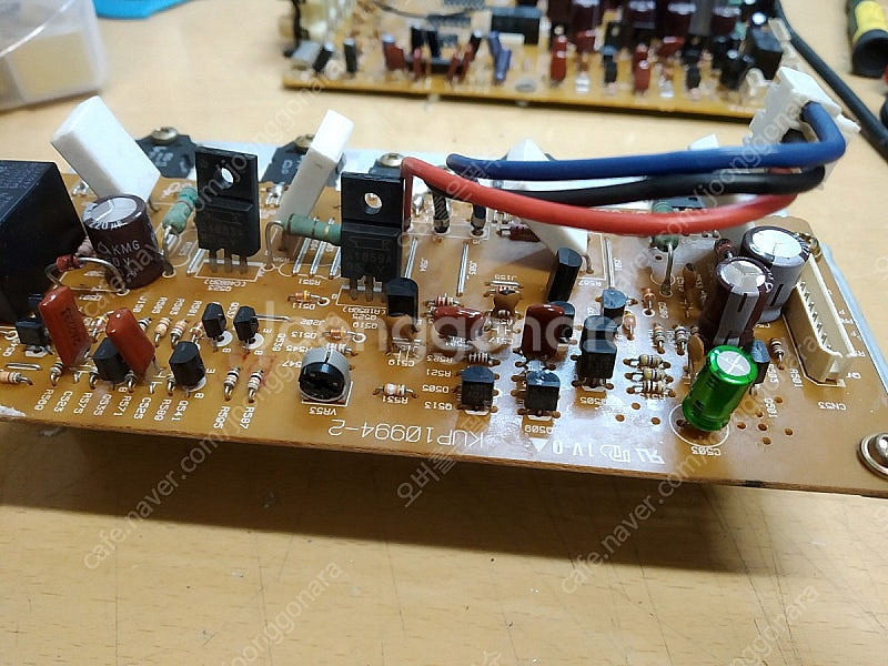 풀오버홀 작업된 아남 AA-77 / 호환리모컨--3