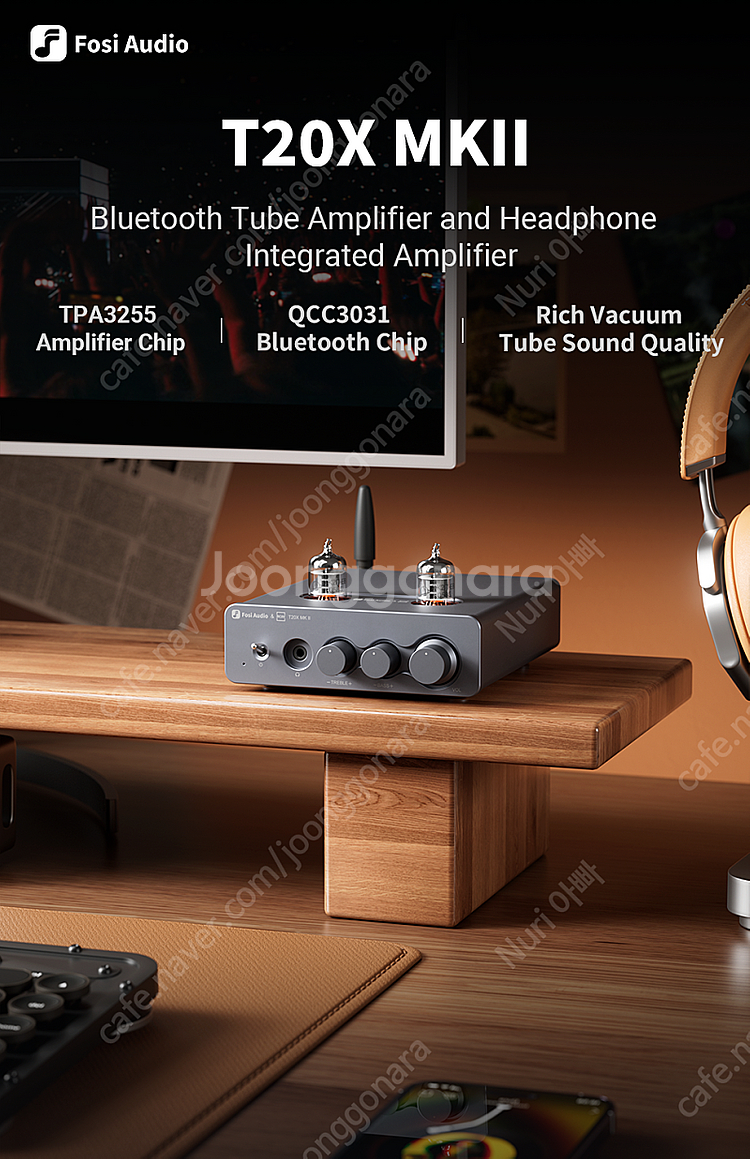 Fosi Audio T20X MKII 블루투스 진공관 ...--0