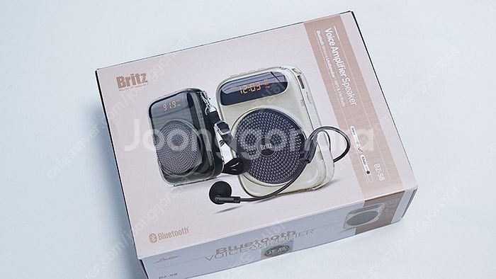 브리츠 여행가이드 메가폰 확성기 마이크 BZ-S8--2