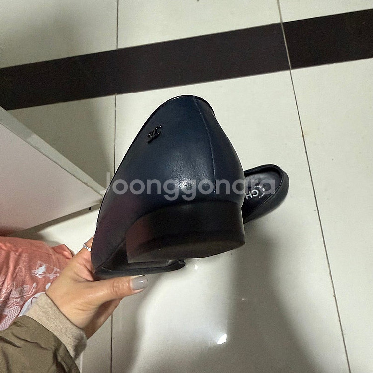 샤넬 네이비 로퍼 35 (정품)--1