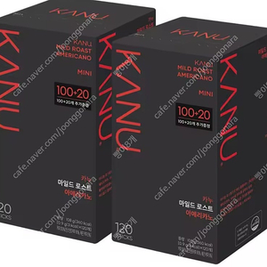 카누 미니 마일드 아메리카노or다크 로스트 아메리카노 120tx2박스 무료배송42900원