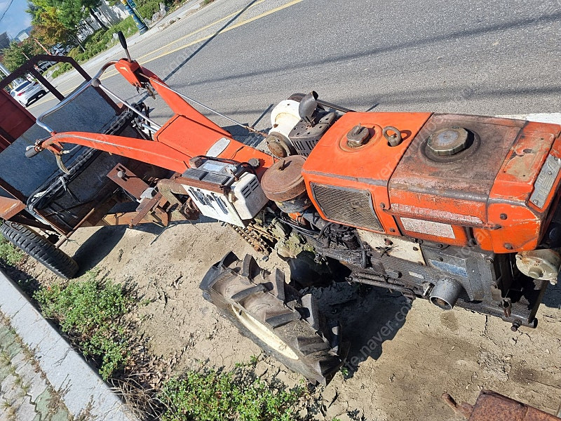 대동 경운기 키시동 팝니다 이미지