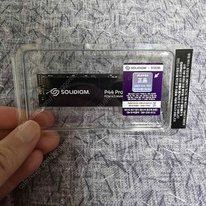 솔리디암 P44 512GB 미개봉 팝니다
