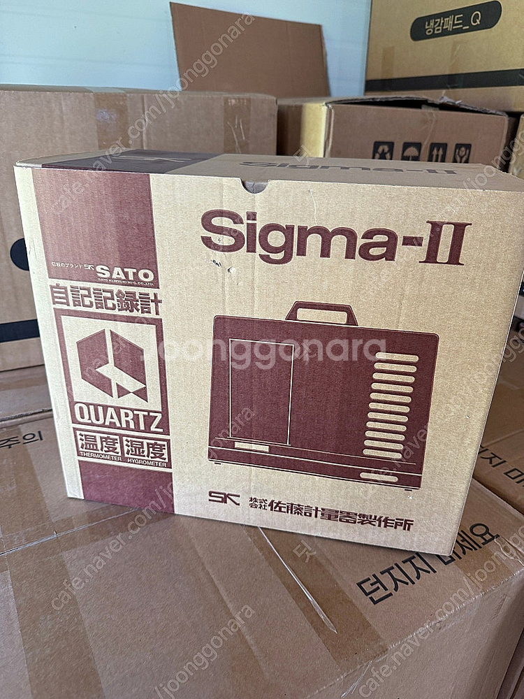 사토 (SATO) SIGMA-II 2 아날로그 온습도계--0