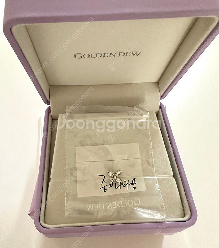 골든듀 펄시피아 쁘띠 파베 펜던트 귀걸이 화골--2