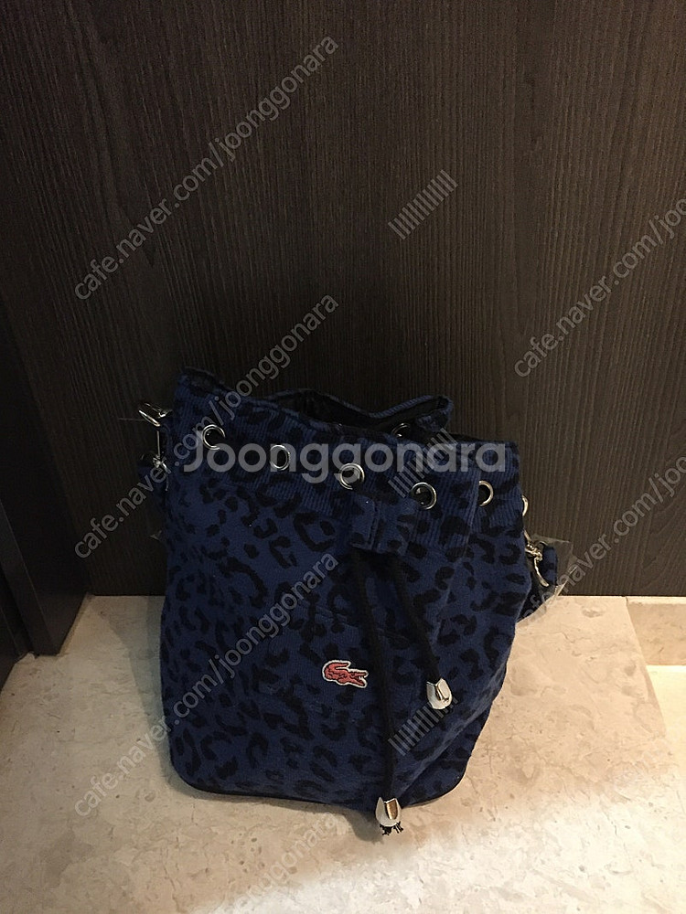 LOCOSTE 라코스테 커스텀 복조리 백 가방 호피--0
