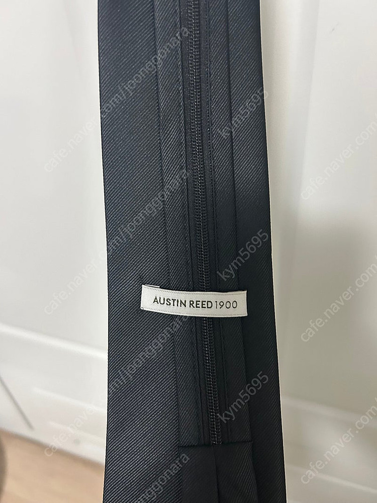 남성 검정 블랙 넥타이 새상품급 택포--2