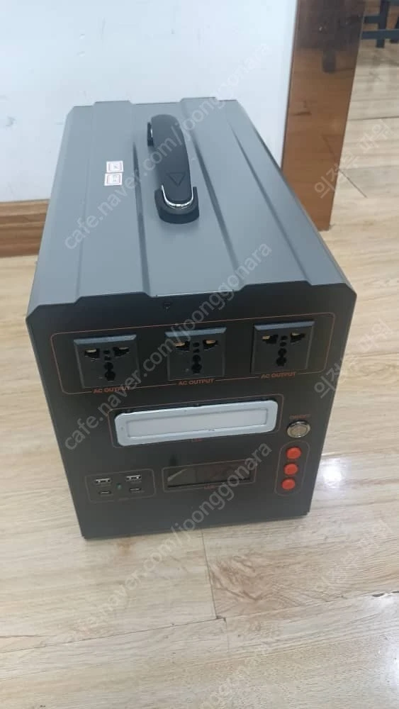 올인원 파워뱅크 용량1600wh 인버터1000w 국내제작 이미지