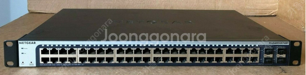 48포트 기가비트 스위칭 허브 - 넷기어 GS748T ...--0