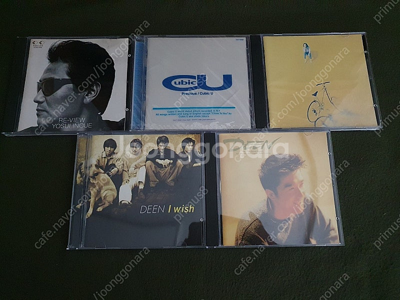 다양한 일본 아티스트 CD 음반 모음입니다.--1