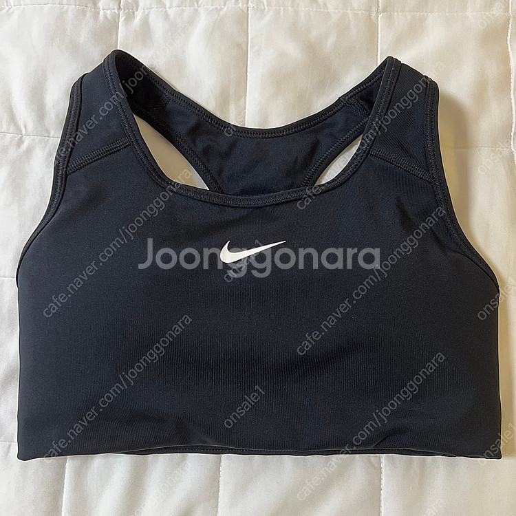 나이키 스우시 스포츠브라--1